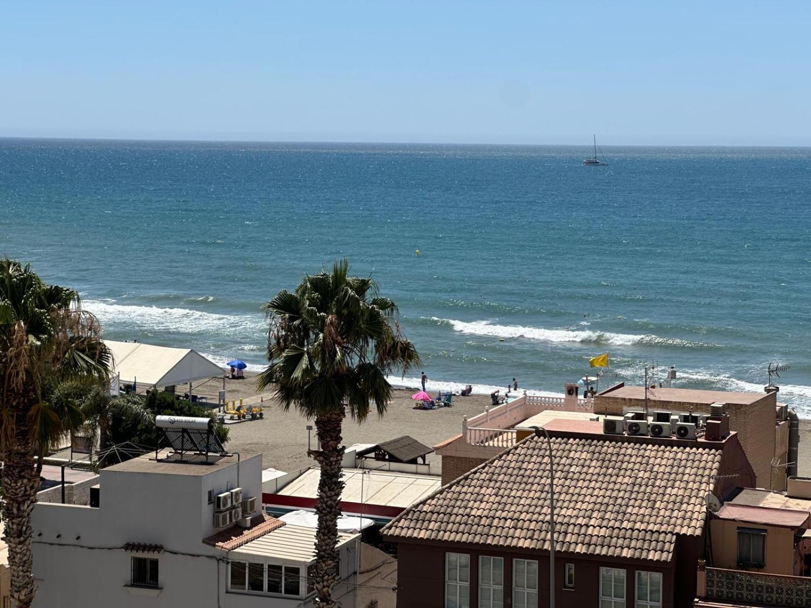 Mare Nostrum Beach El Palo Vistas Al Mar Terraza ,Aparcamiento Málaga Exteriör bild